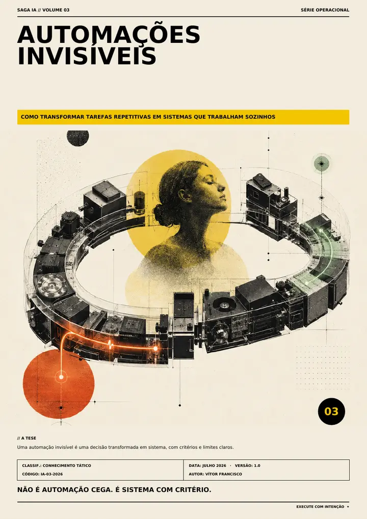 Capa do livro Automações Invisíveis